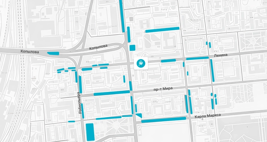 Карта парковки